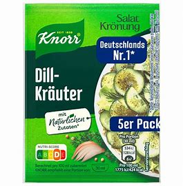 Knorr Salat Kronung Dill Krauter - 5 Pack